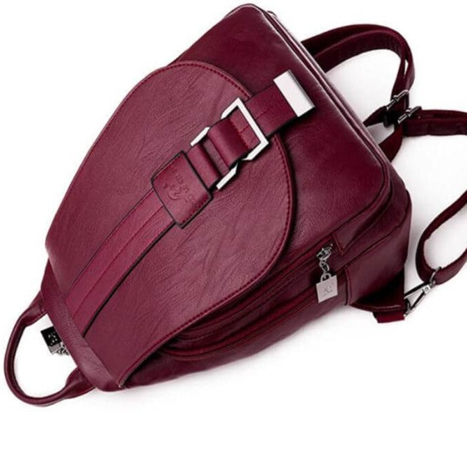 Women's Schoolbag | Waterproof Synthetic, Spacious | 7 Colors