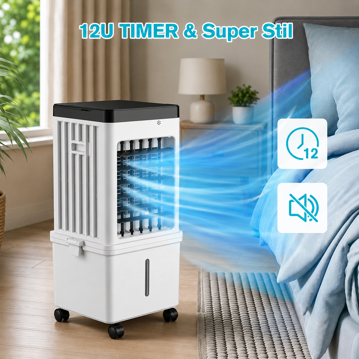 InstaFreeze | Frameless Mobile Air Conditioner | Cool Anywhere Instantly