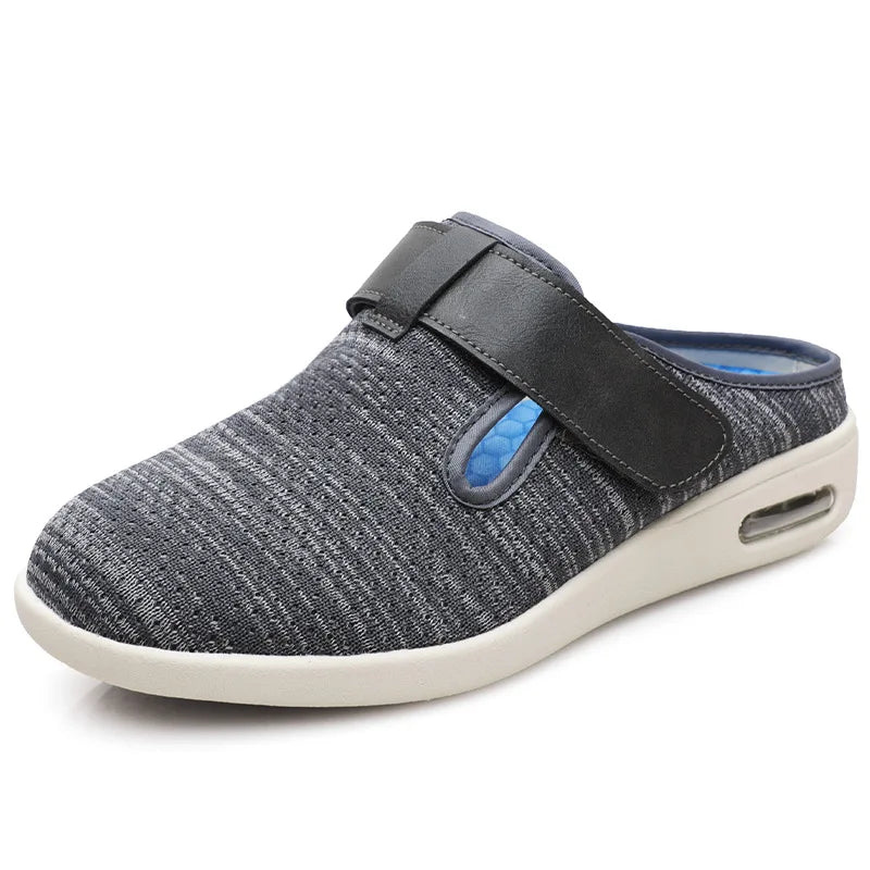 Extra Wide Slippers | Unisex, Adjustable Fit | Orthopaedic for Swollen Feet