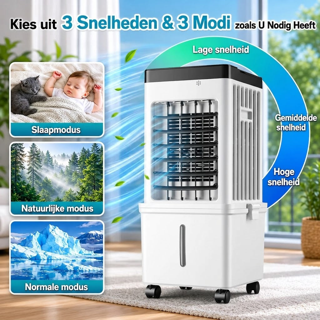 InstaFreeze | Frameless Mobile Air Conditioner | Cool Anywhere Instantly