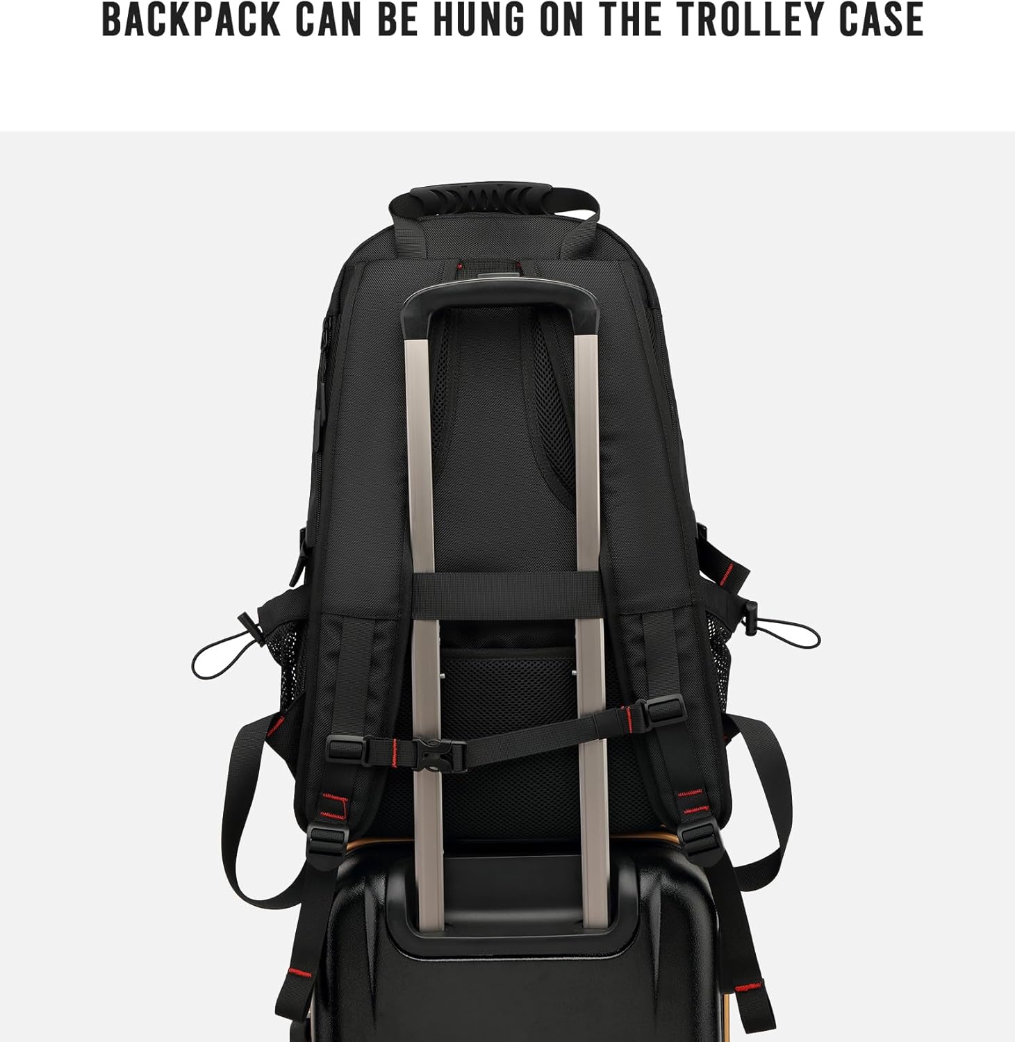 Travel Backpack 60L | Waterproof, Laptop & Shoe Compartments