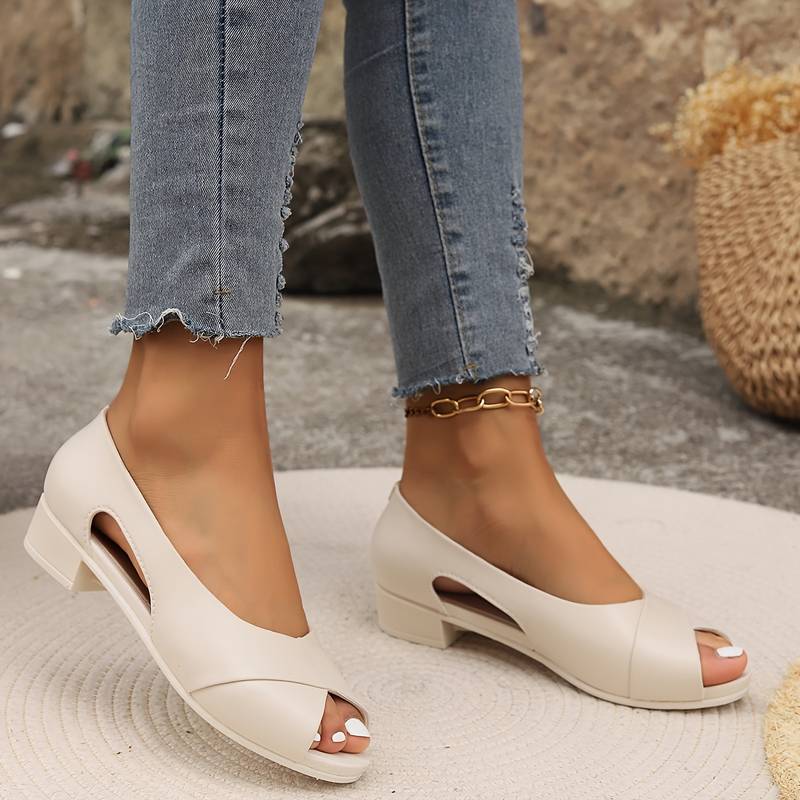 Lune London Elegant Orthopedic Heeled Sandals