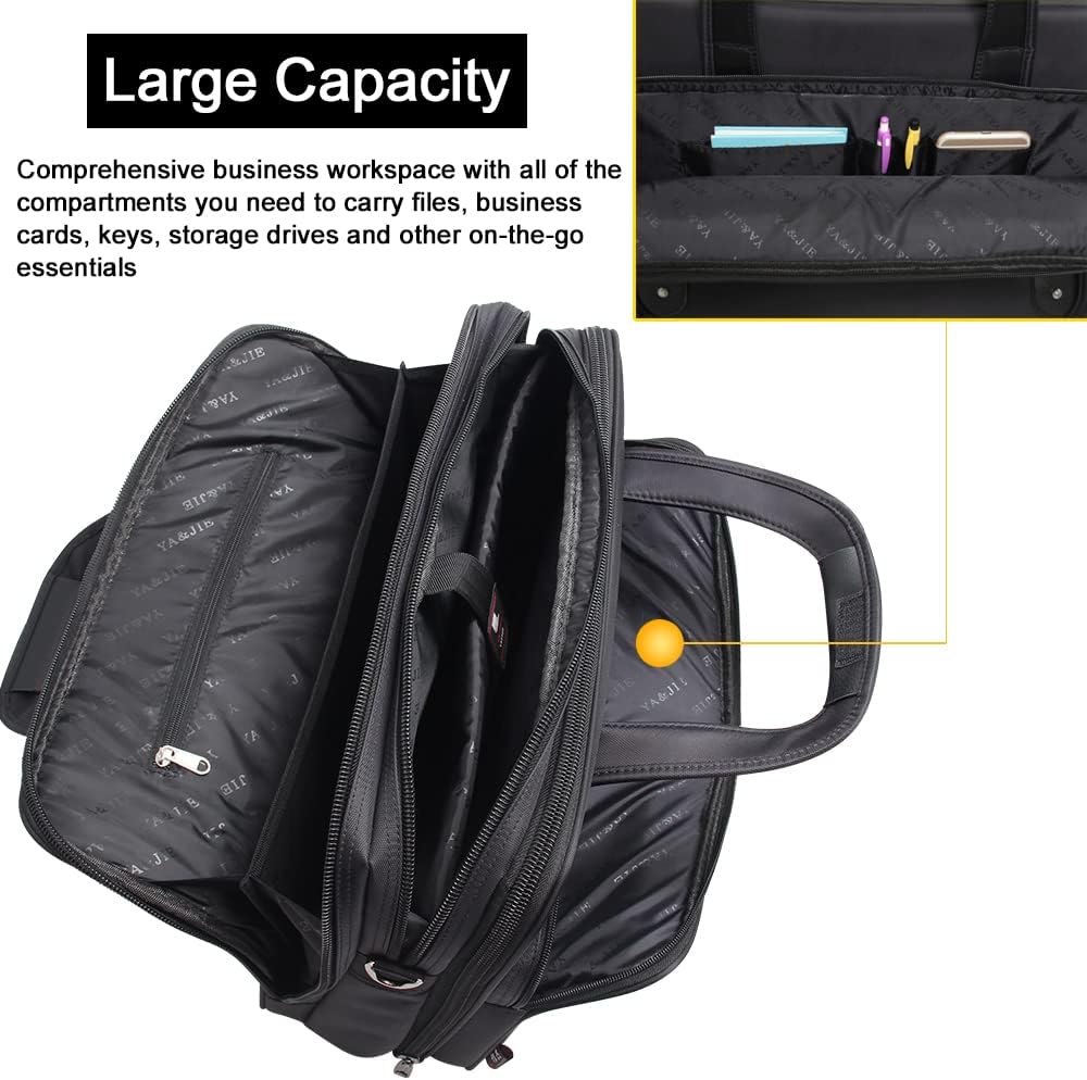 Men's Canvas Laptop Bag | Work Tote with Padded Compartment