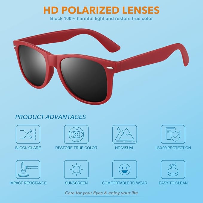Lune London 80s Retro Polarized Sunglasses