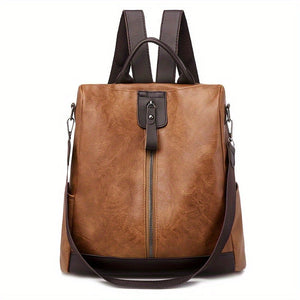 Women's Backpack | Anti-Theft, Vegan Leather | Urban
