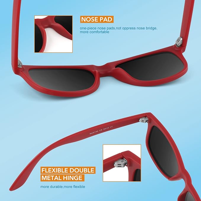 Lune London 80s Retro Polarized Sunglasses