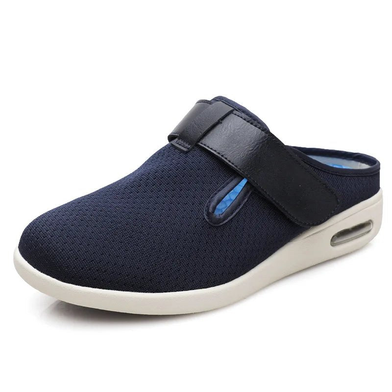 Extra Wide Slippers | Unisex, Adjustable Fit | Orthopaedic for Swollen Feet