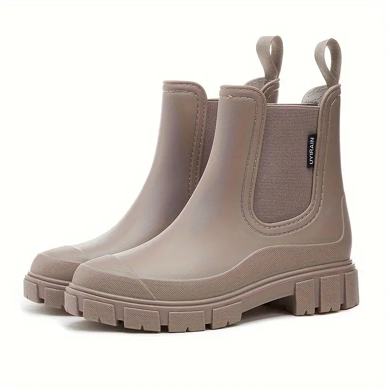 Women's Chelsea Boots | Waterproof, Low Heel, Slip-On