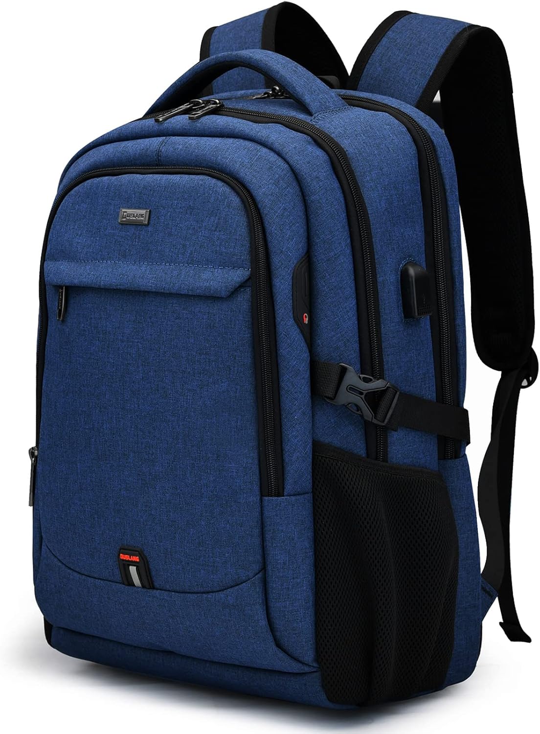 Laptop Backpack | Water-Resistant, USB Port | Travel Bag, Organization Compartments