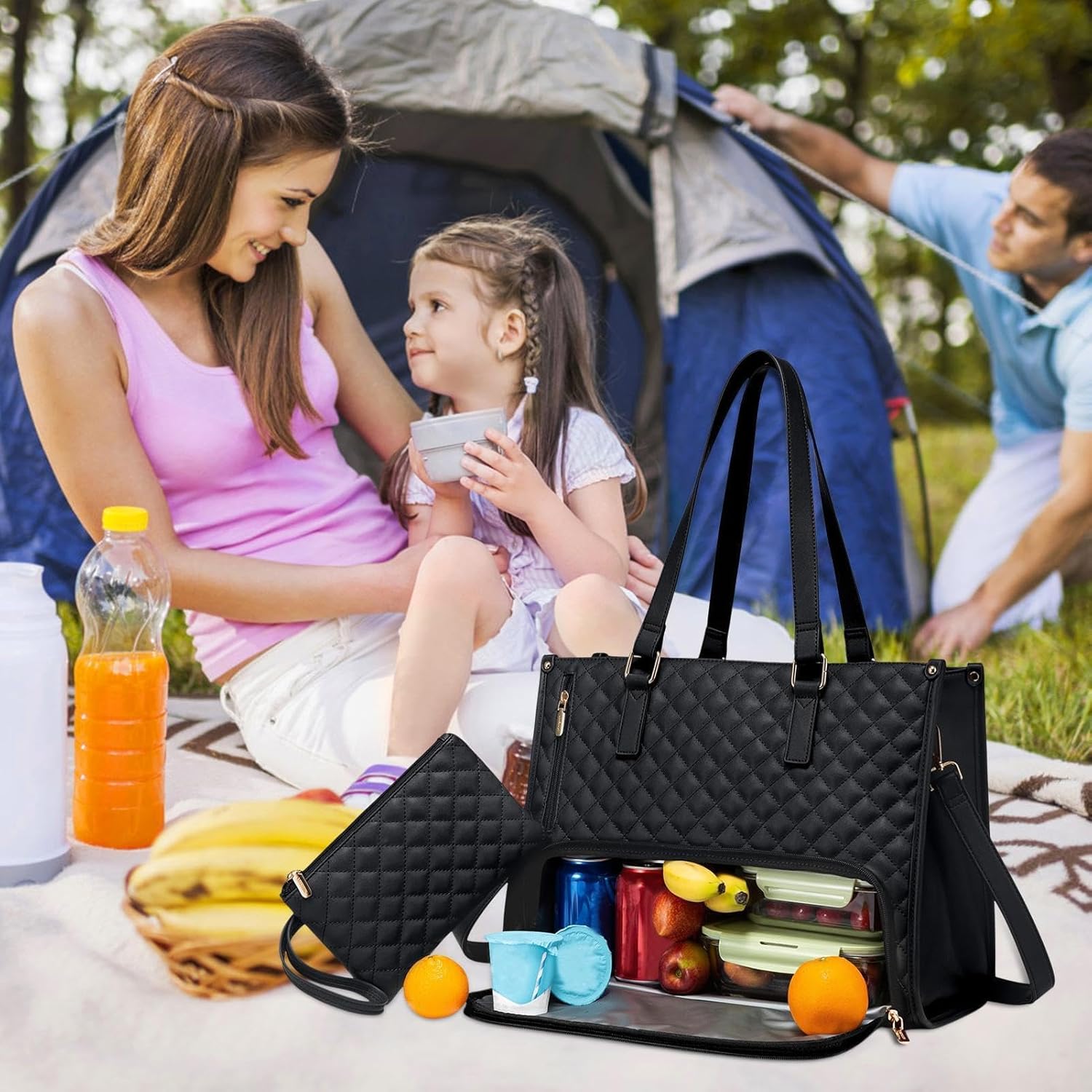 Lunch Cooler Bag | 2-in-1 Laptop Compartment | Work & Travel