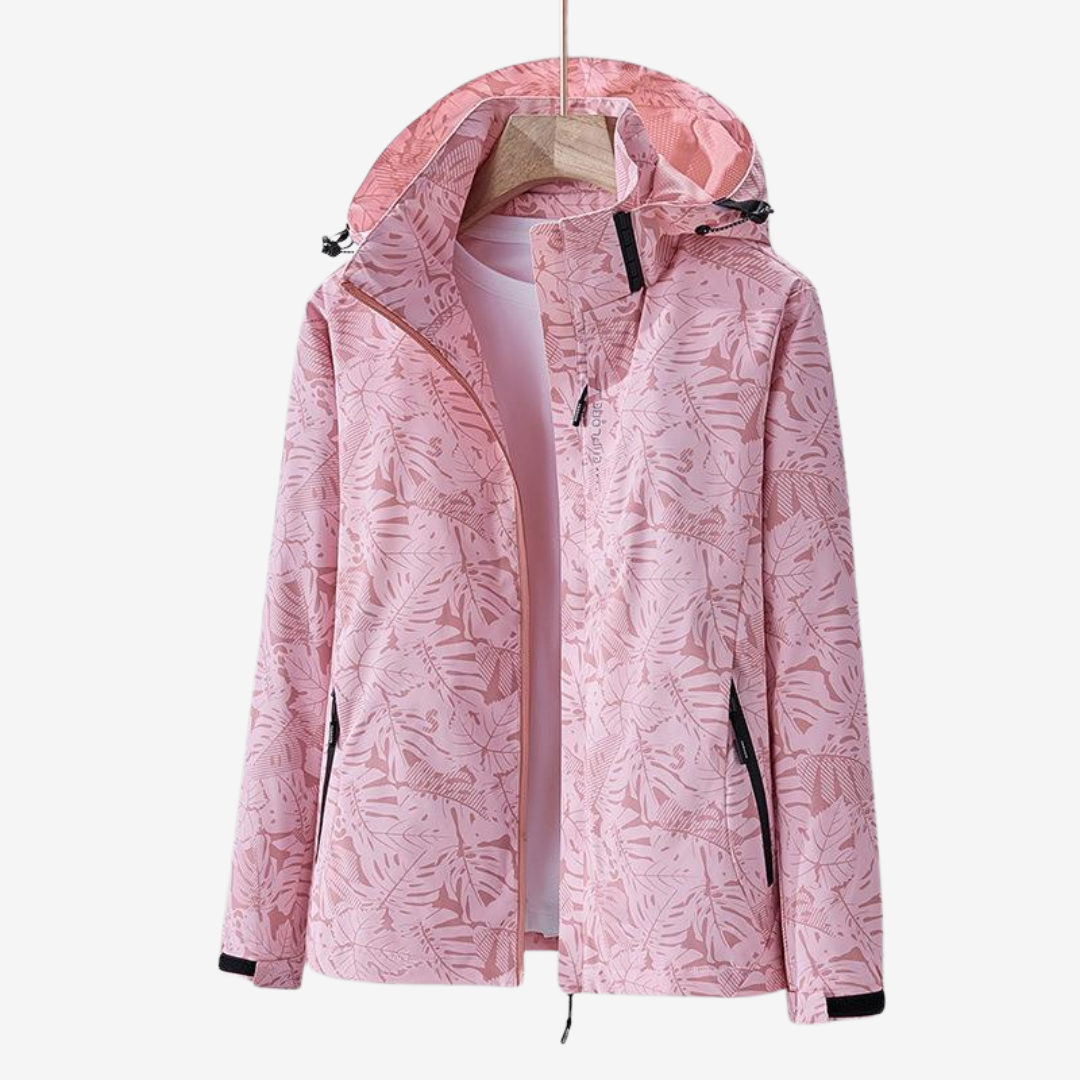 Women's Waterproof Windbreaker Jacket | Hooded, Lightweight