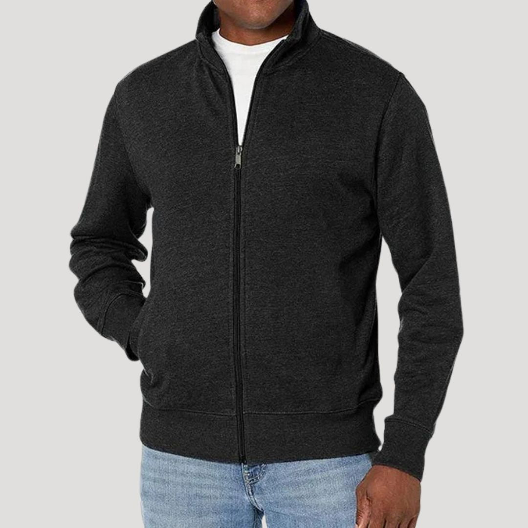 Men's Spring Jacket | Fitted Zip, Lightweight Casual