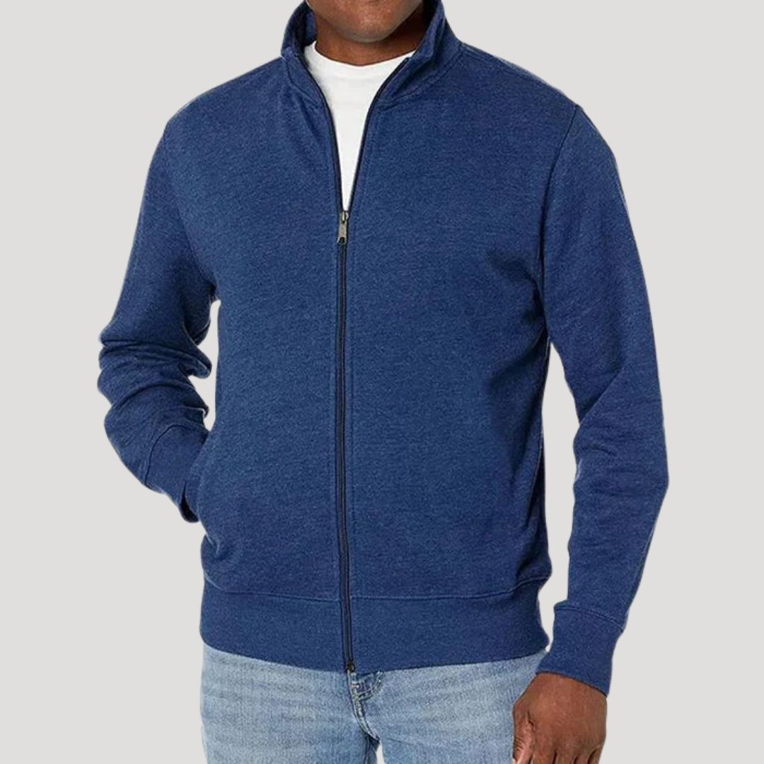 Men's Spring Jacket | Fitted Zip, Lightweight Casual