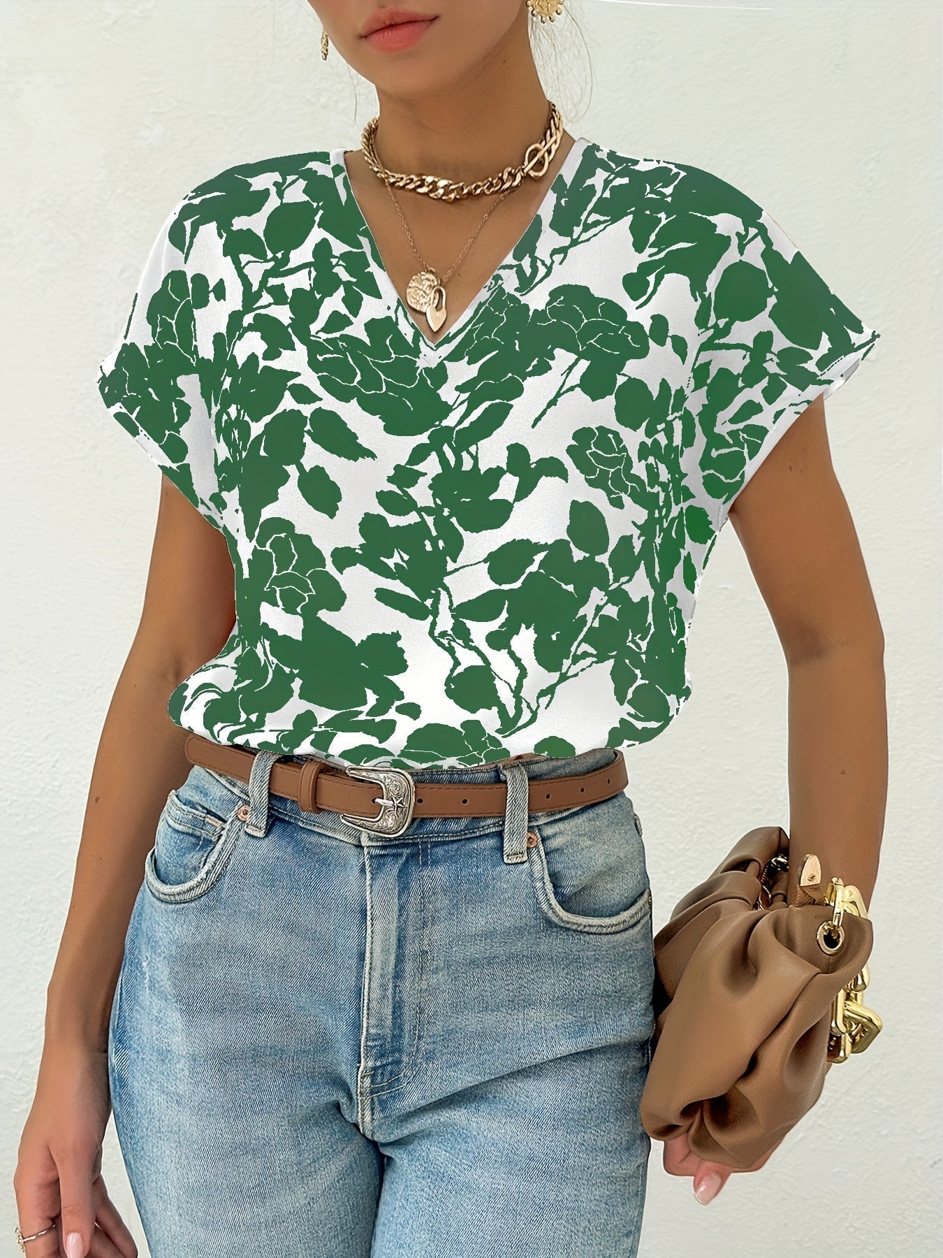 Floral Top | Summer floral print blouse | Lightweight, casual style