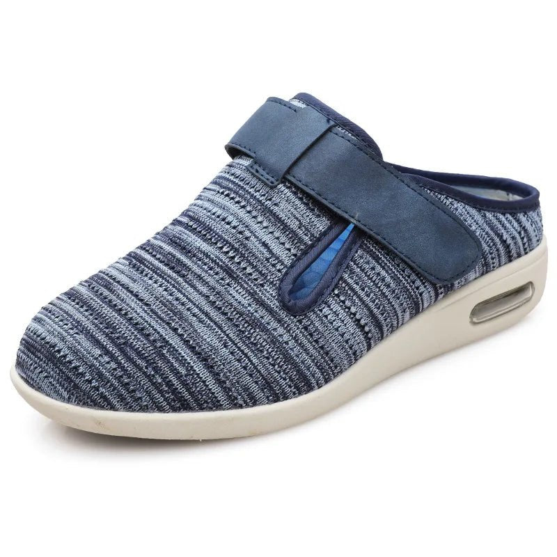 Extra Wide Slippers | Unisex, Adjustable Fit | Orthopaedic for Swollen Feet
