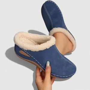 Women's Slippers | Soft Platform, Contrast Stitching