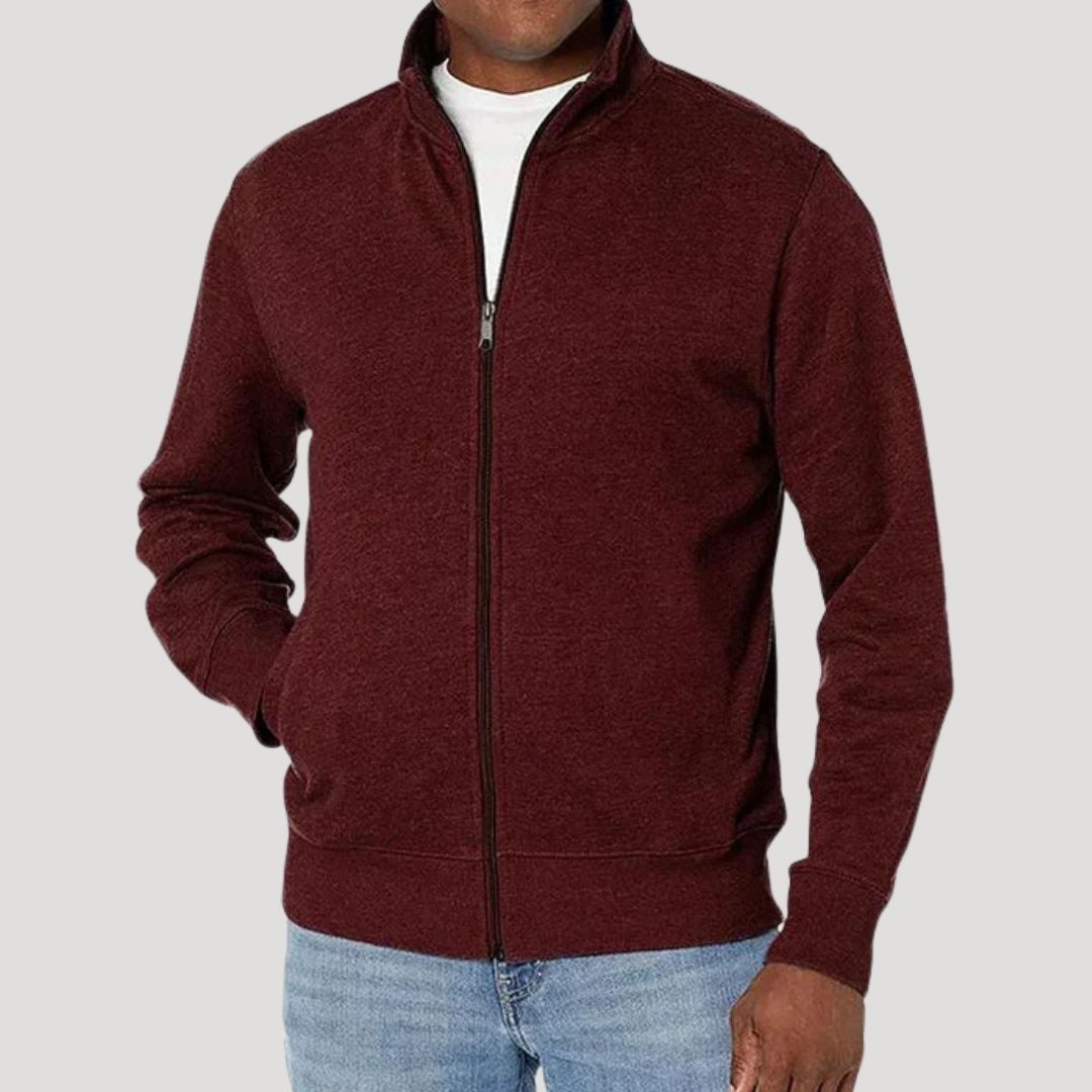 Men's Spring Jacket | Fitted Zip, Lightweight Casual