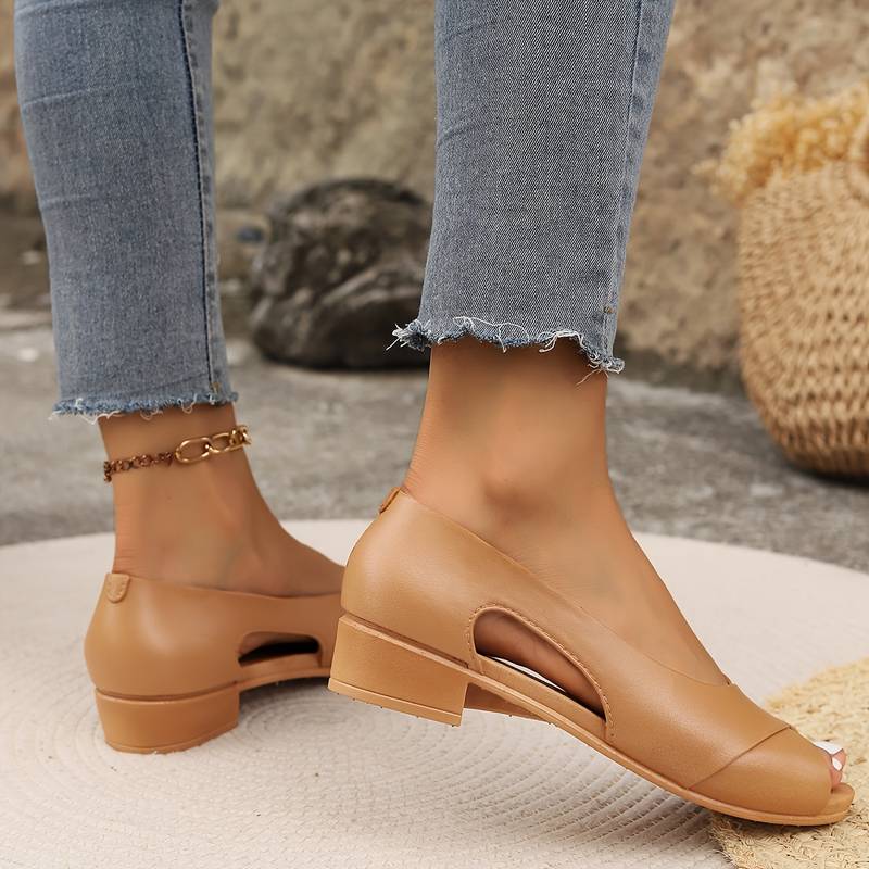 Lune London Elegant Orthopedic Heeled Sandals