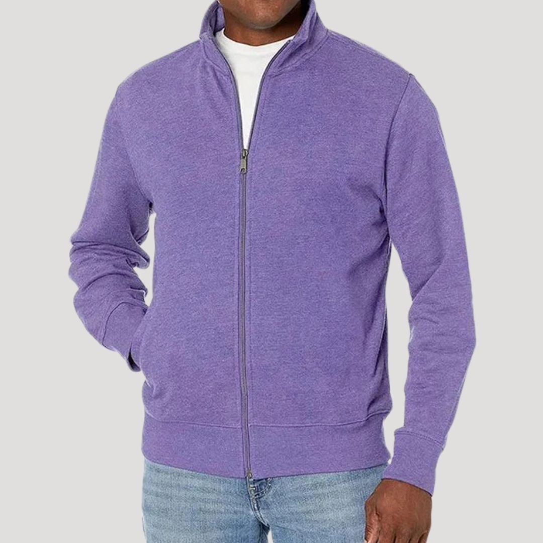 Men's Spring Jacket | Fitted Zip, Lightweight Casual