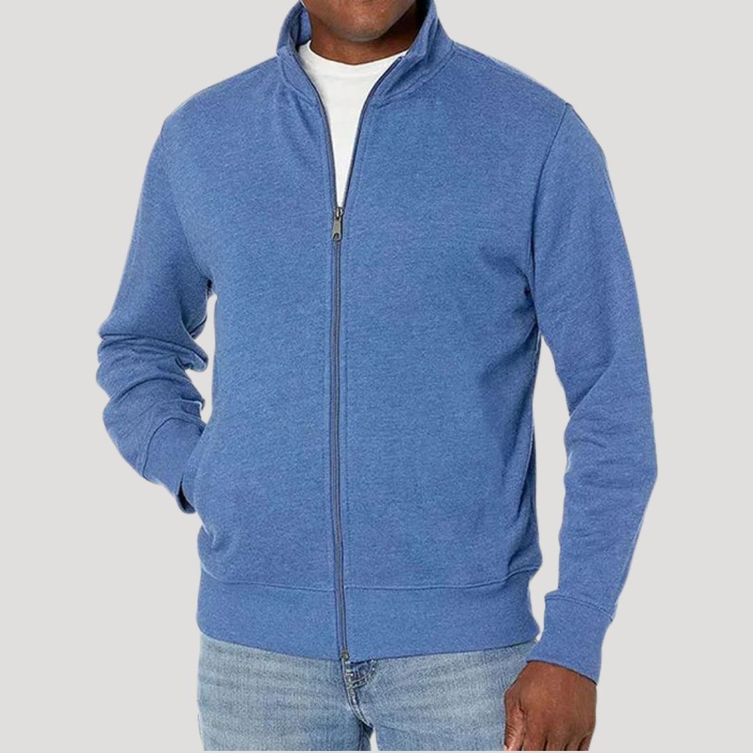 Men's Spring Jacket | Fitted Zip, Lightweight Casual