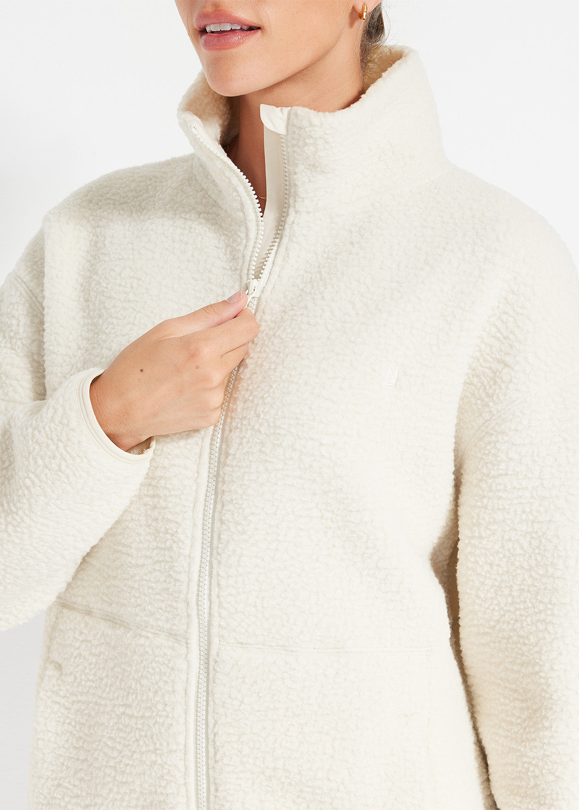 Women's Sherpa Jacket | Water-Resistant, Soft Fleece, Relaxed Fit