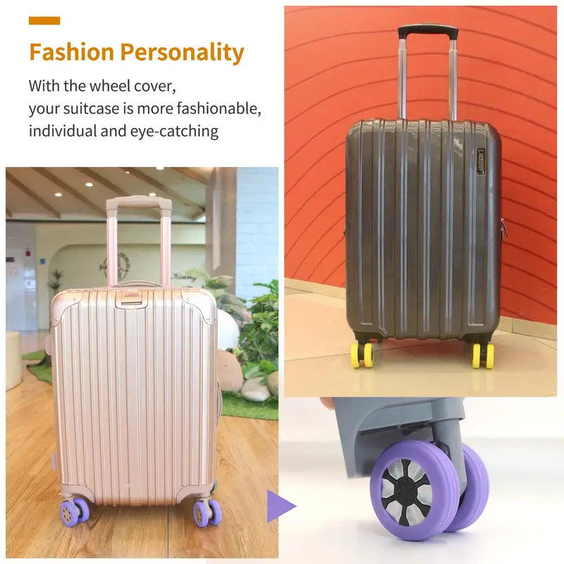 Luggage Wheel Protectors | Silicone