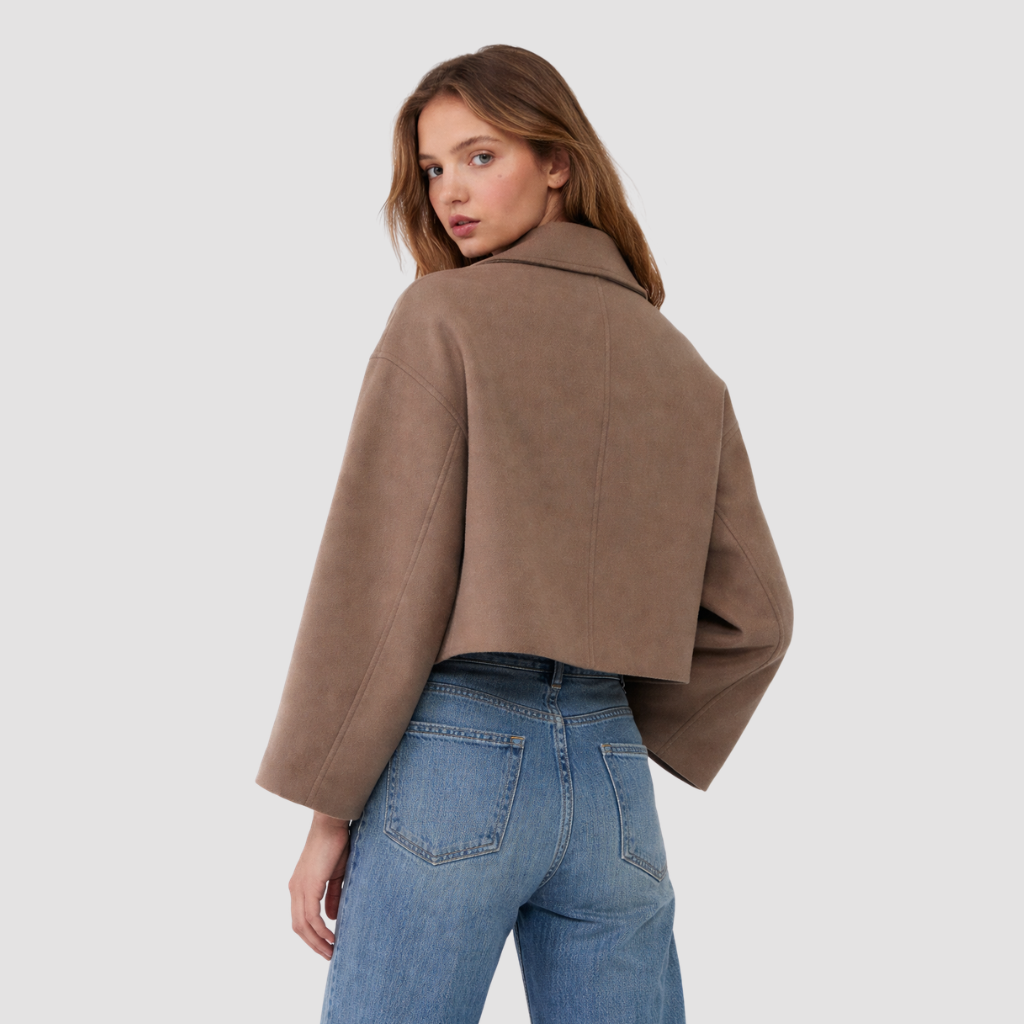 Anna Korte Double-Breasted Blazer | Premium Quality Jacket