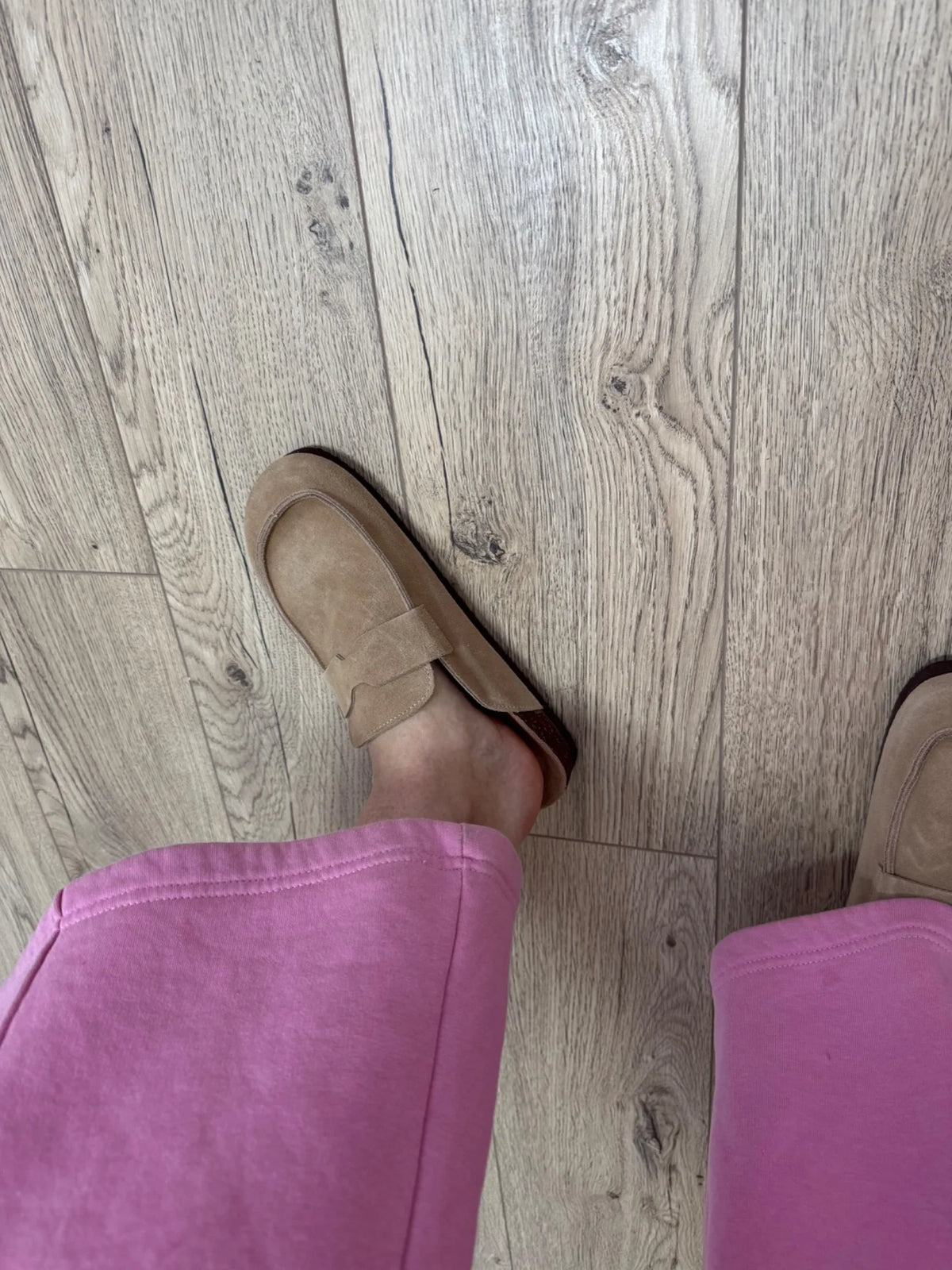 Diabetic Slippers Women | Suede Cork Clogs with Arch Support Non Slip