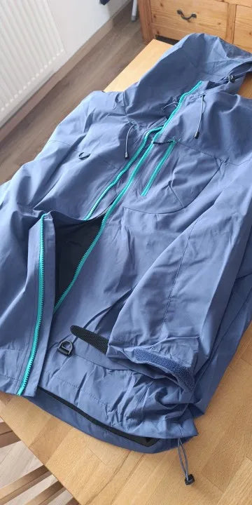 Women waterproof windbreaker jacket lightweight hiking windproof