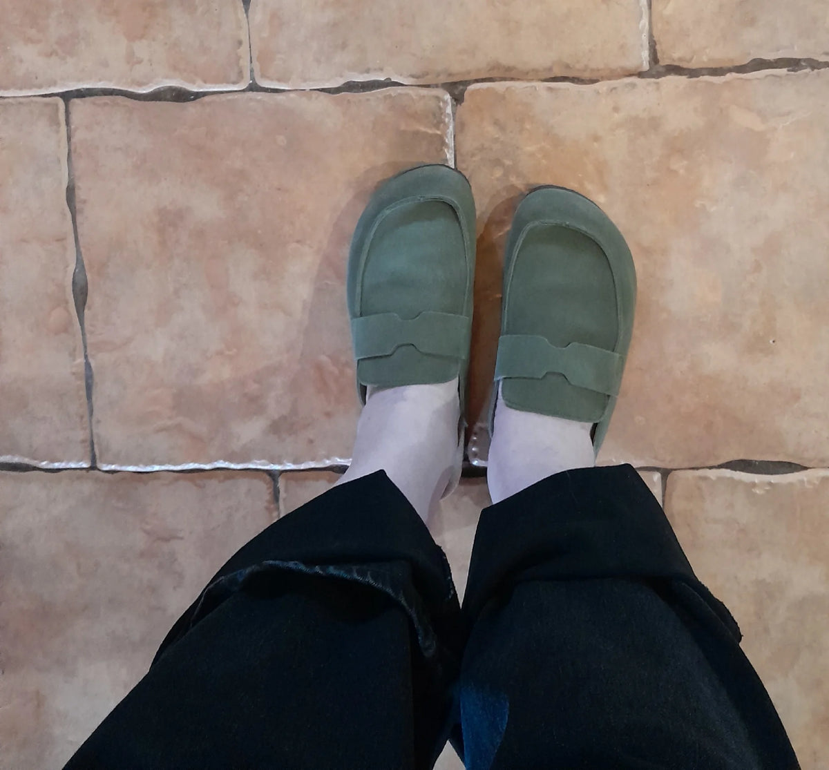 Diabetic Slippers Women | Suede Cork Clogs with Arch Support Non Slip