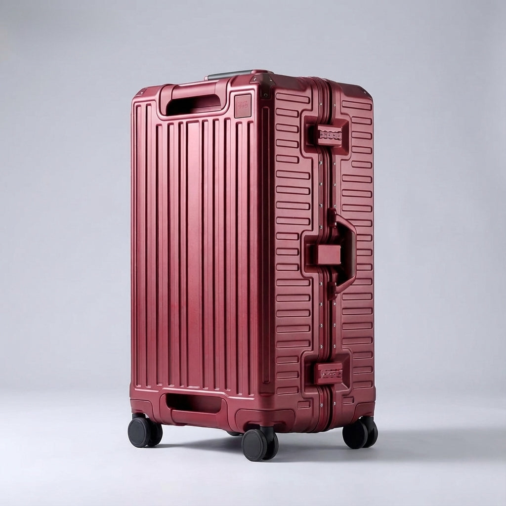 Aluminum Frame Travel Suitcase | TSA Lock, 360° Wheels | Hard Travel Luggage