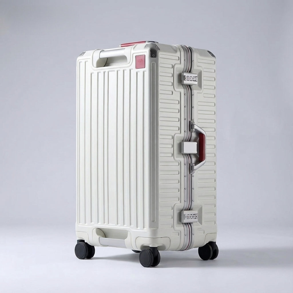 Aluminum Frame Travel Suitcase | TSA Lock, 360° Wheels | Hard Travel Luggage
