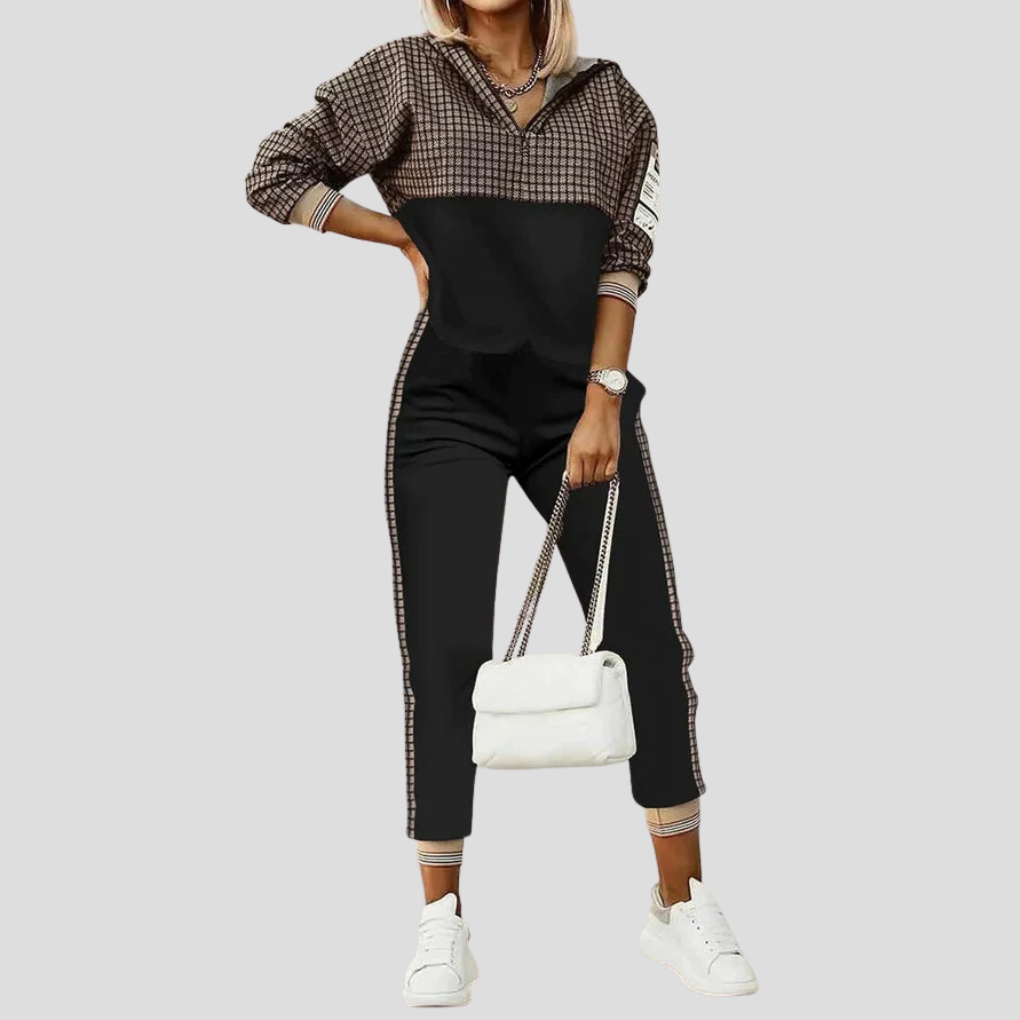 Women's Jumpsuits | Stretch Tracksuit Set, Comfortable Coordinated