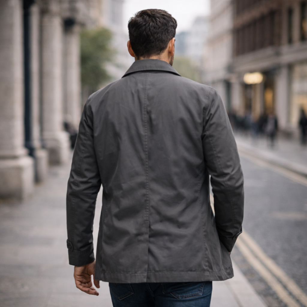 Rain Jacket Men | Waterproof, Comfortable Fit | Windproof Coat