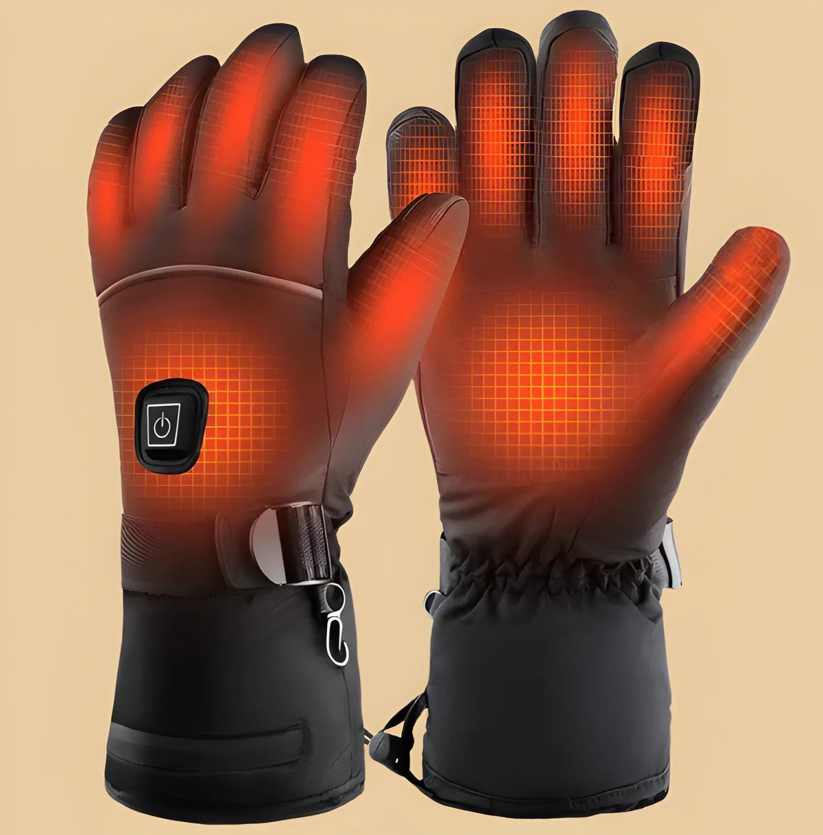 Heated Gloves | Rechargeable, 3 Heat Settings | 8 Hour Battery Life