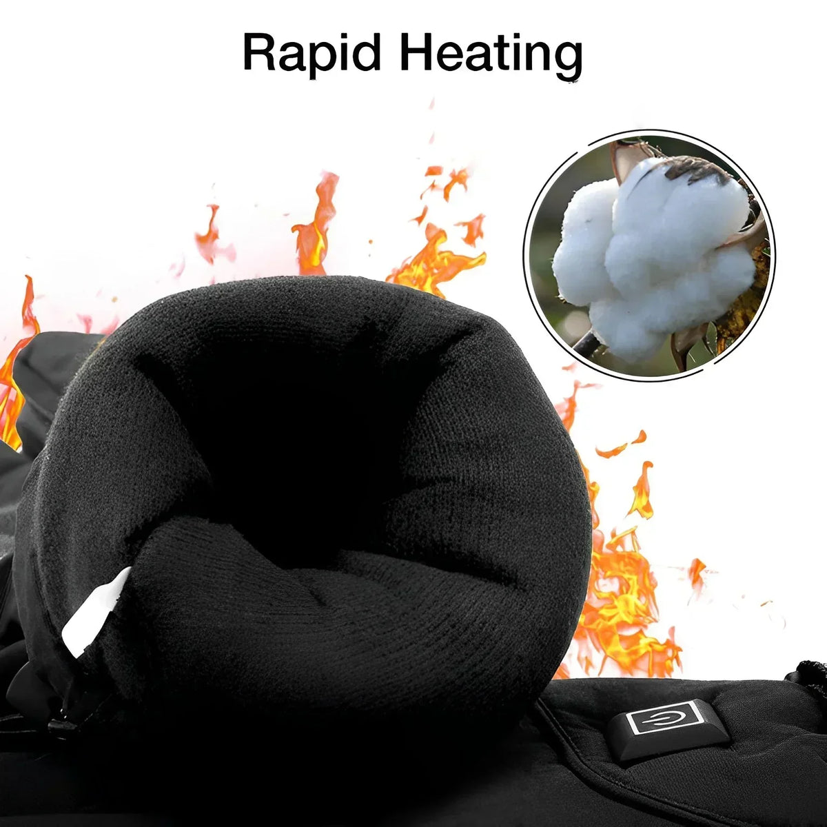 Heated Gloves | Rechargeable, 3 Heat Settings | 8 Hour Battery Life