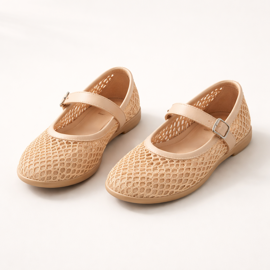Mary Jane Shoes | Summer Comfort | Round Toe, Buckle