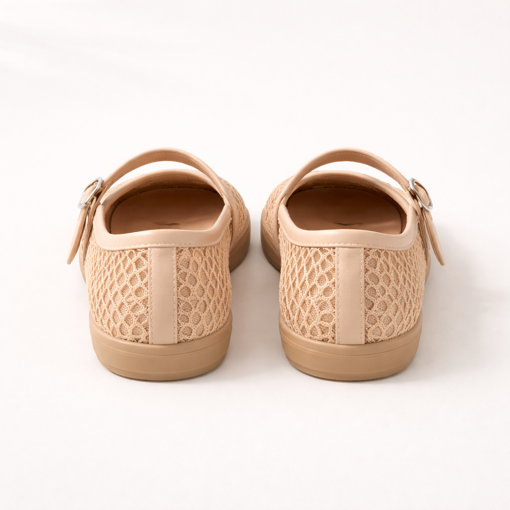 Mary Jane Shoes | Summer Comfort | Round Toe, Buckle