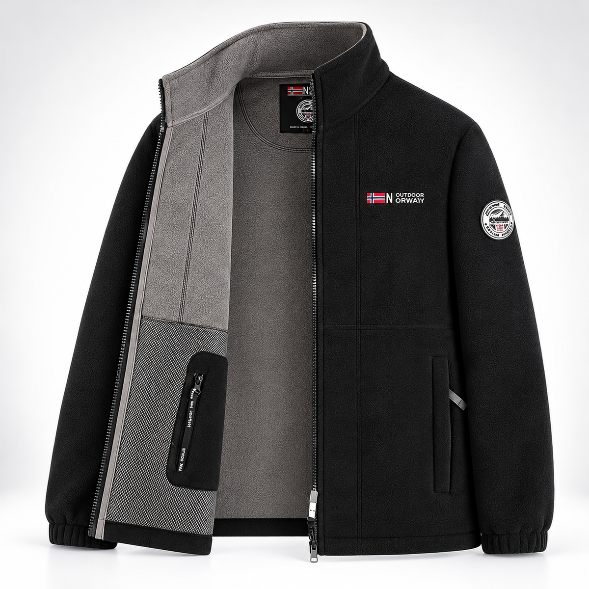 Unisex Fleece Jacket | Thermal, Warm Winter Wear | Casual Everyday Style