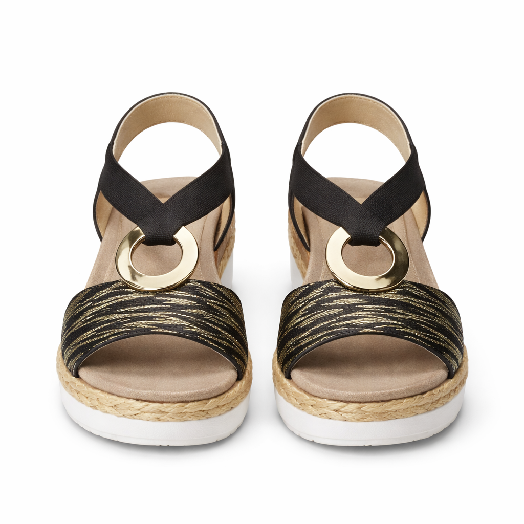 Women's Wedge Espadrilles | Chic, Elegant | Crossover Straps