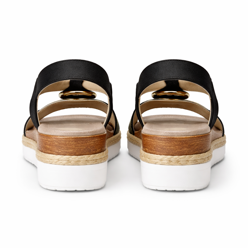 Women's Wedge Espadrilles | Chic, Elegant | Crossover Straps