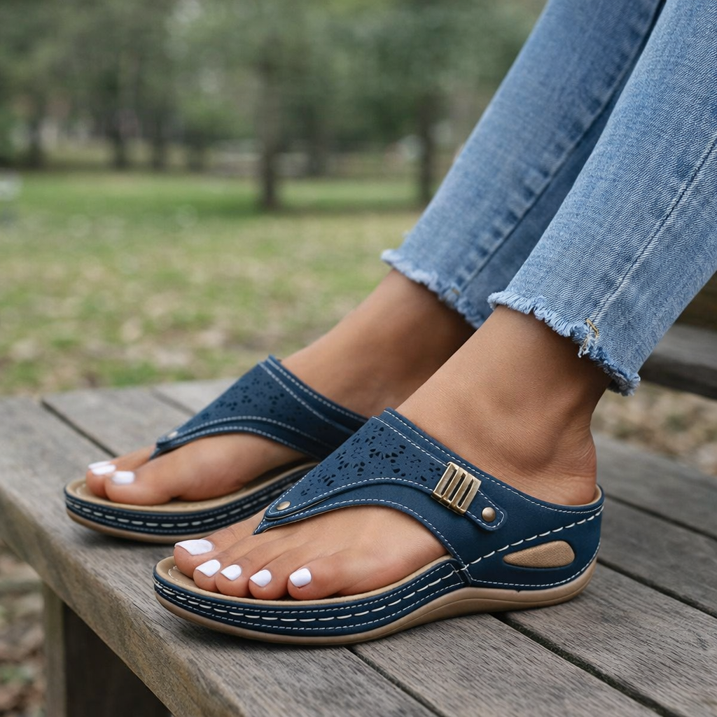 Women's Orthopedic Wedge Sandals | Ergonomic Support, Stylish Design