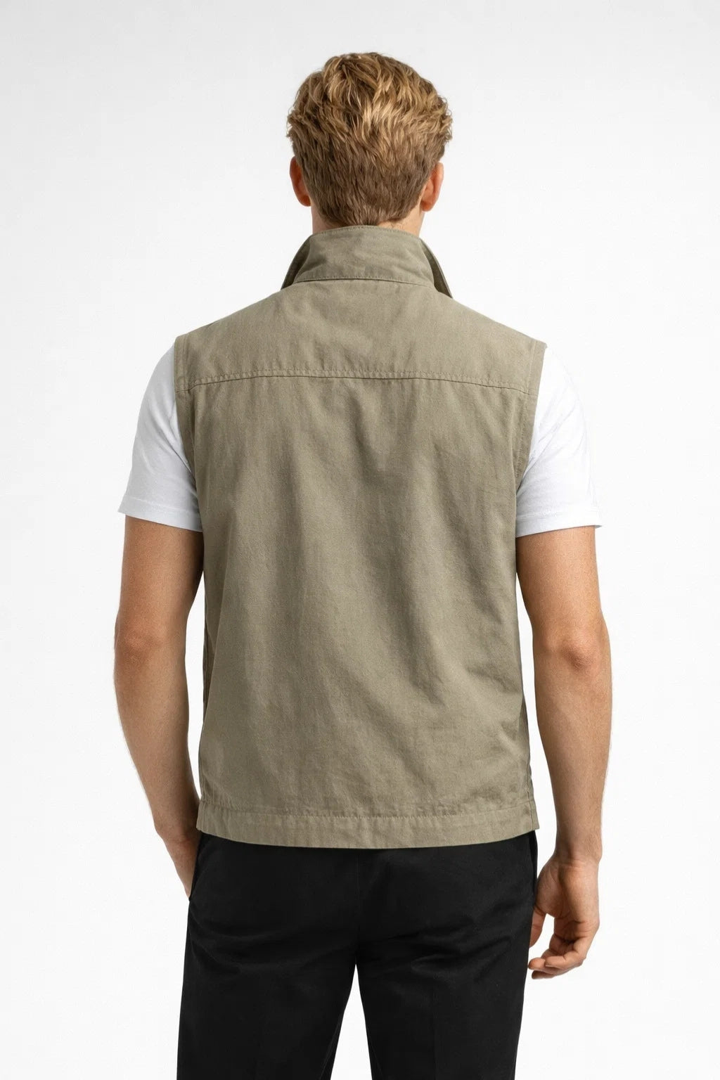 Mens Bodywarmer | Lightweight, Stand Collar | Casual Outdoor
