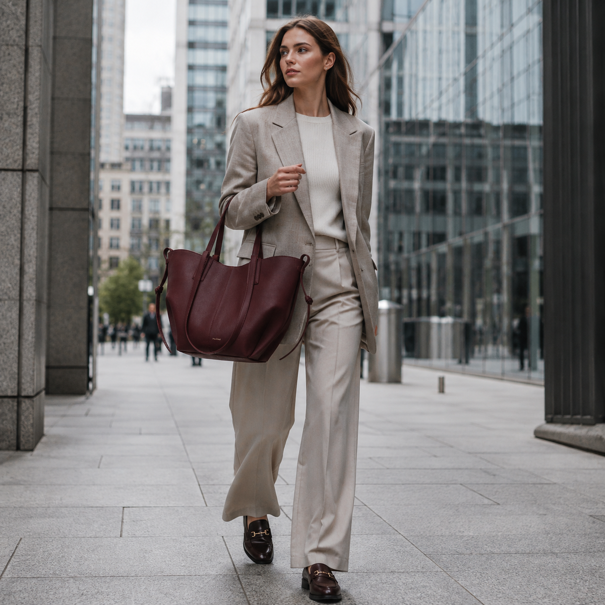 Women's Vintage Tote Bag | Leather Shoulder Bag, Spacious
