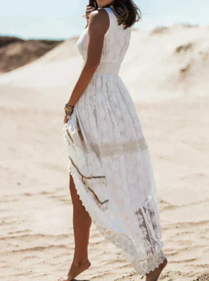 Evening Dress | Romantic Boho, Sleeveless | Formal Wear