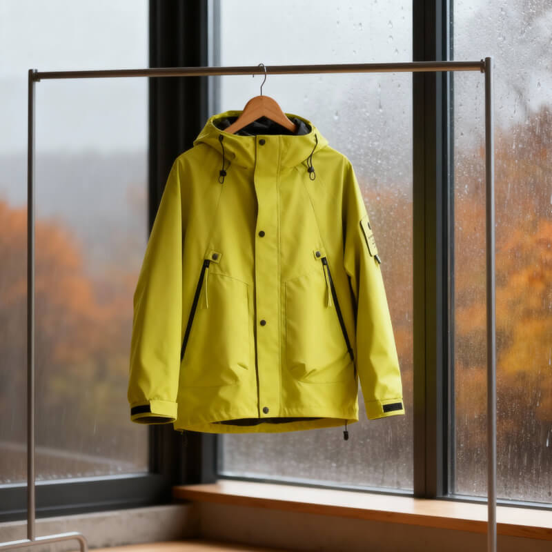 Men's Waterproof Softshell Jacket | Adjustable Hood, Wind Protection