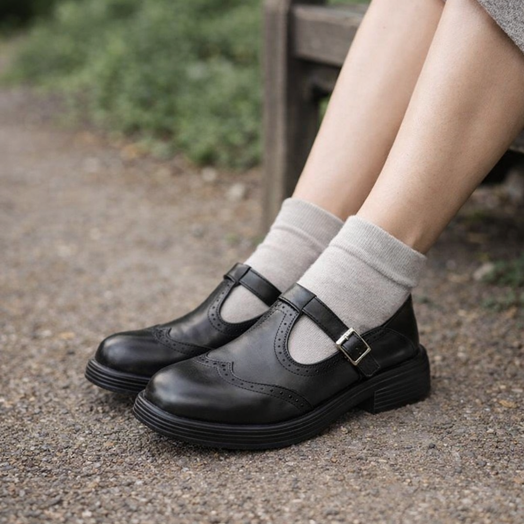 Women's Mary Jane Shoes | Comfort Flats | Orthopedic Insole