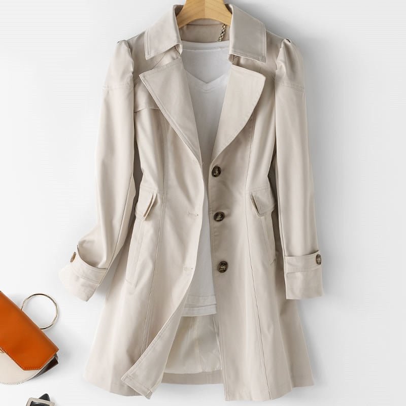 Women's Jacket | Polyester, Lightweight | Beige, Black, Khaki, Pink