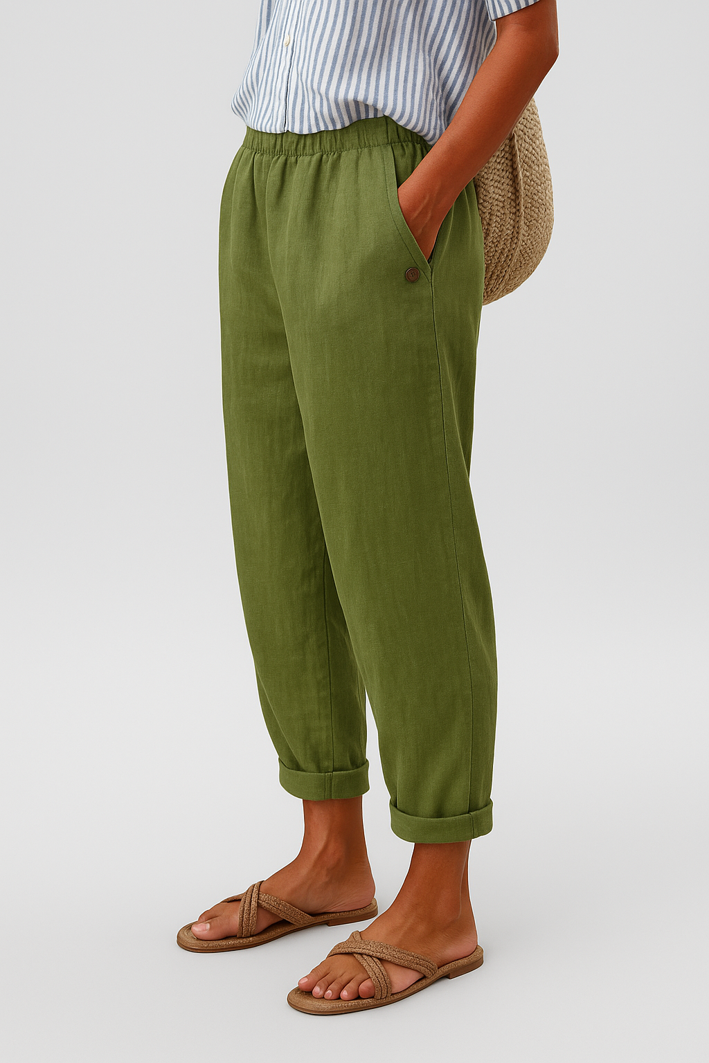 Women's Pants | Relaxed Fit, Roomy Cut, Pockets | Summer