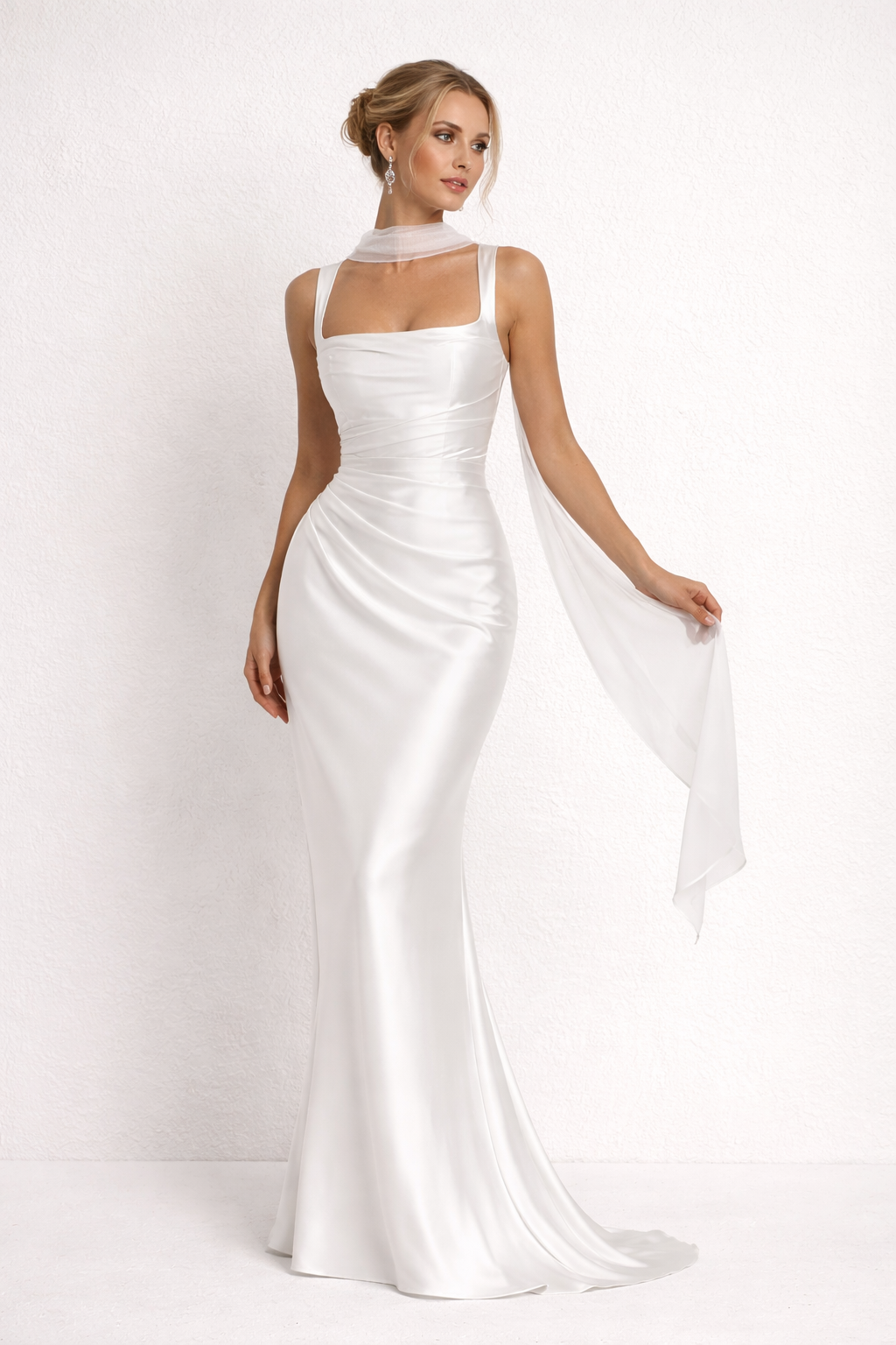 Women sleeveless maxi dress slim fit strapless long silhouette